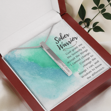 Load image into Gallery viewer, Custom Serenity Prayer Necklace