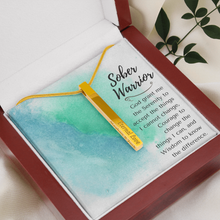 Load image into Gallery viewer, Custom Serenity Prayer Necklace