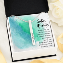 Load image into Gallery viewer, Custom Serenity Prayer Necklace