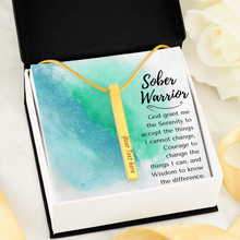 Load image into Gallery viewer, Custom Serenity Prayer Necklace