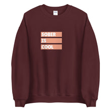 Load image into Gallery viewer, Sober Is Cool Sweatshirt freeshipping - Sober Motivation