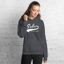 Load image into Gallery viewer, Sober Swoosh Hoodie - Personalize
