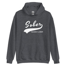 Load image into Gallery viewer, Sober Swoosh Hoodie - Personalize