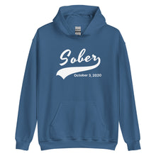 Load image into Gallery viewer, Sober Swoosh Hoodie - Personalize