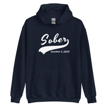 Load image into Gallery viewer, Sober Swoosh Hoodie - Personalize