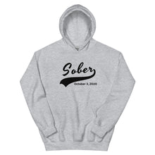 Load image into Gallery viewer, Sober Swoosh Hoodie - Personalize