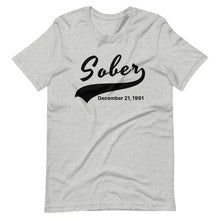 Load image into Gallery viewer, Sober Swoosh Tee - Personalize
