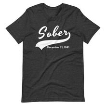 Load image into Gallery viewer, Sober Swoosh Tee - Personalize