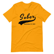 Load image into Gallery viewer, Sober Swoosh Tee - Personalize