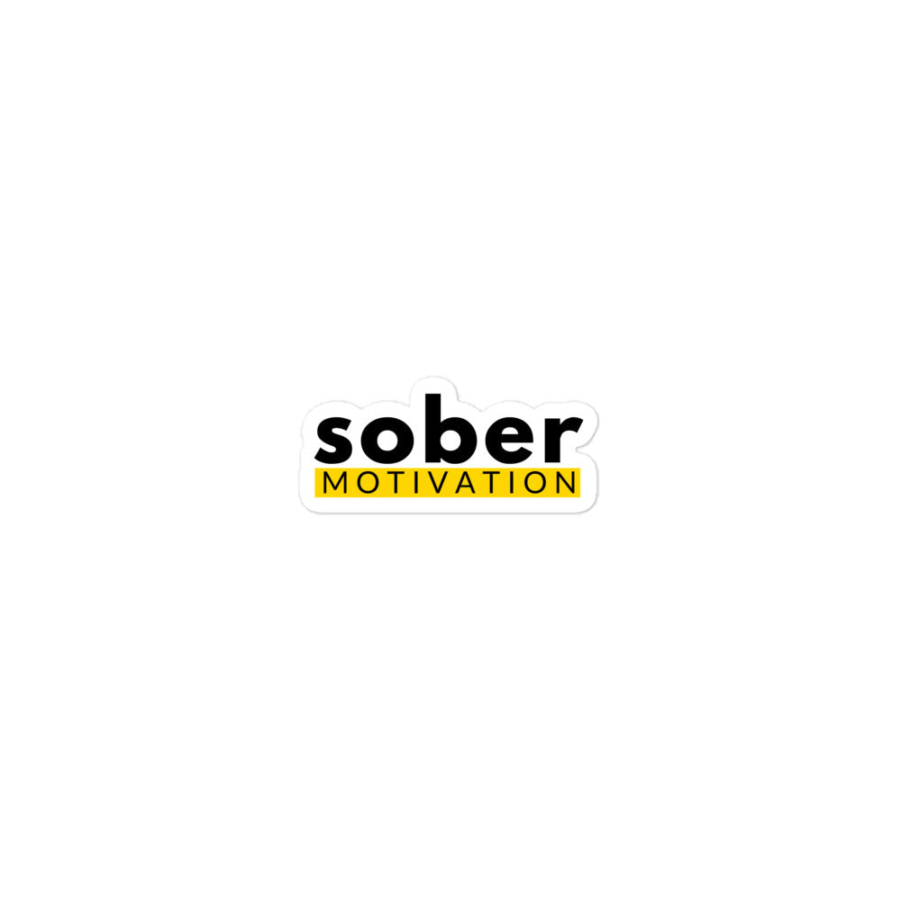 Sobermotivation Bubble-free stickers freeshipping - Sober Motivation