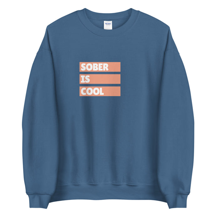 Sober Is Cool Sweatshirt freeshipping - Sober Motivation