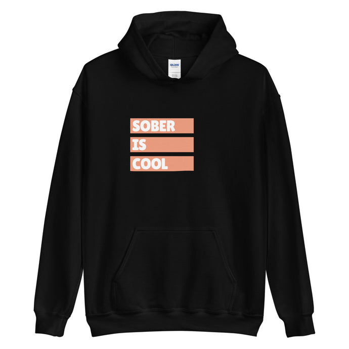 Sober Is Cool Hoodie freeshipping - Sober Motivation