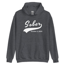 Load image into Gallery viewer, Sober Swoosh Hoodie - Personalize
